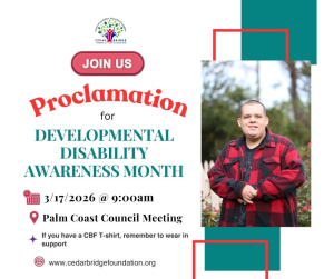 Developmental Disability Proclamation.