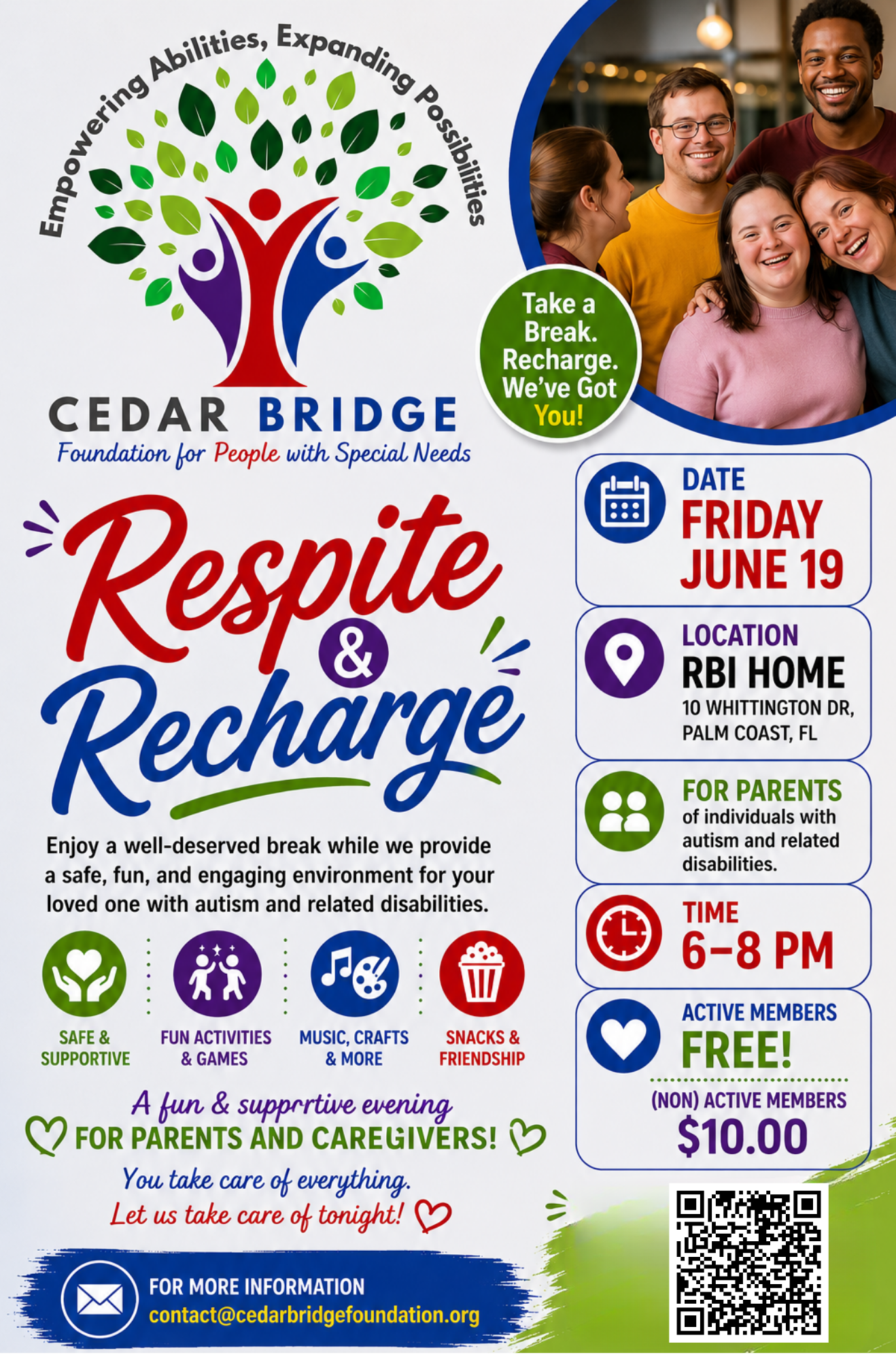 CBF Respite and Recharge